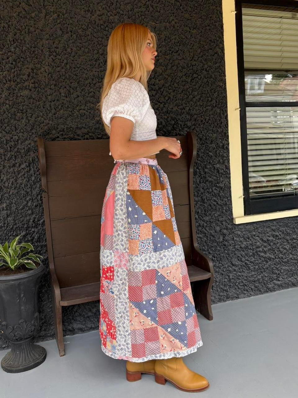 Quilt Wrap Skirt