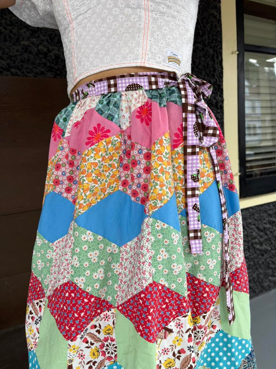 Quilt Wrap Skirt