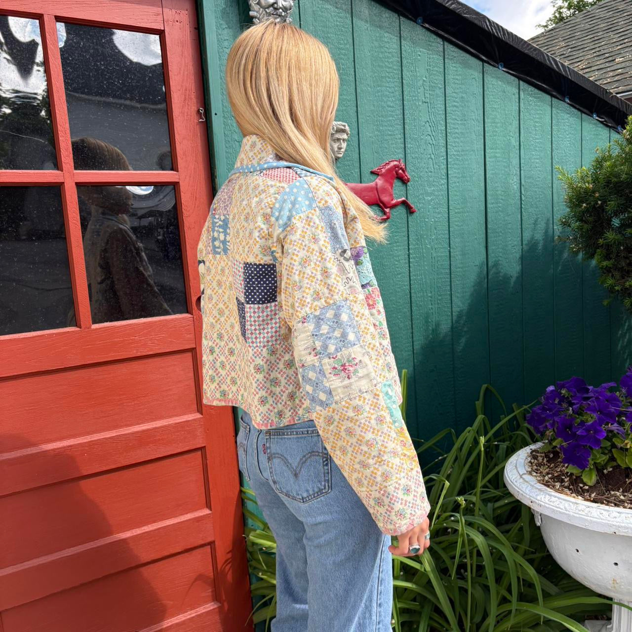 Feedsack Quilt Jacket