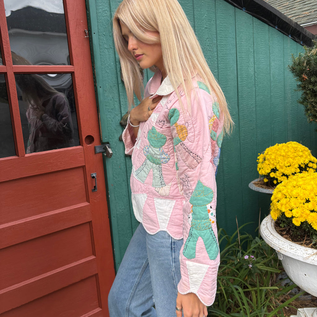 Pink Cowboy Quilt Jacket