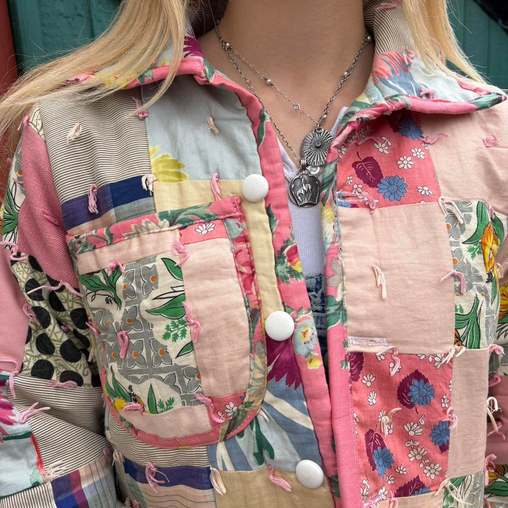 Cropped Quilt Jacket