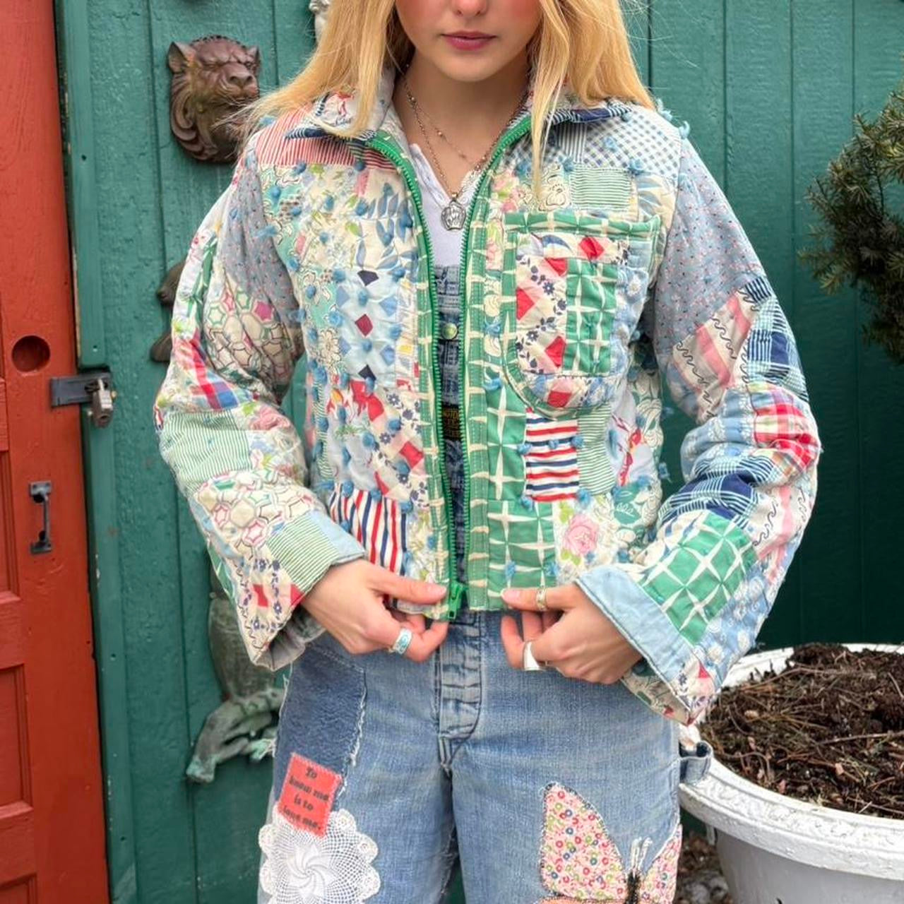 Cropped Quilt Jacket