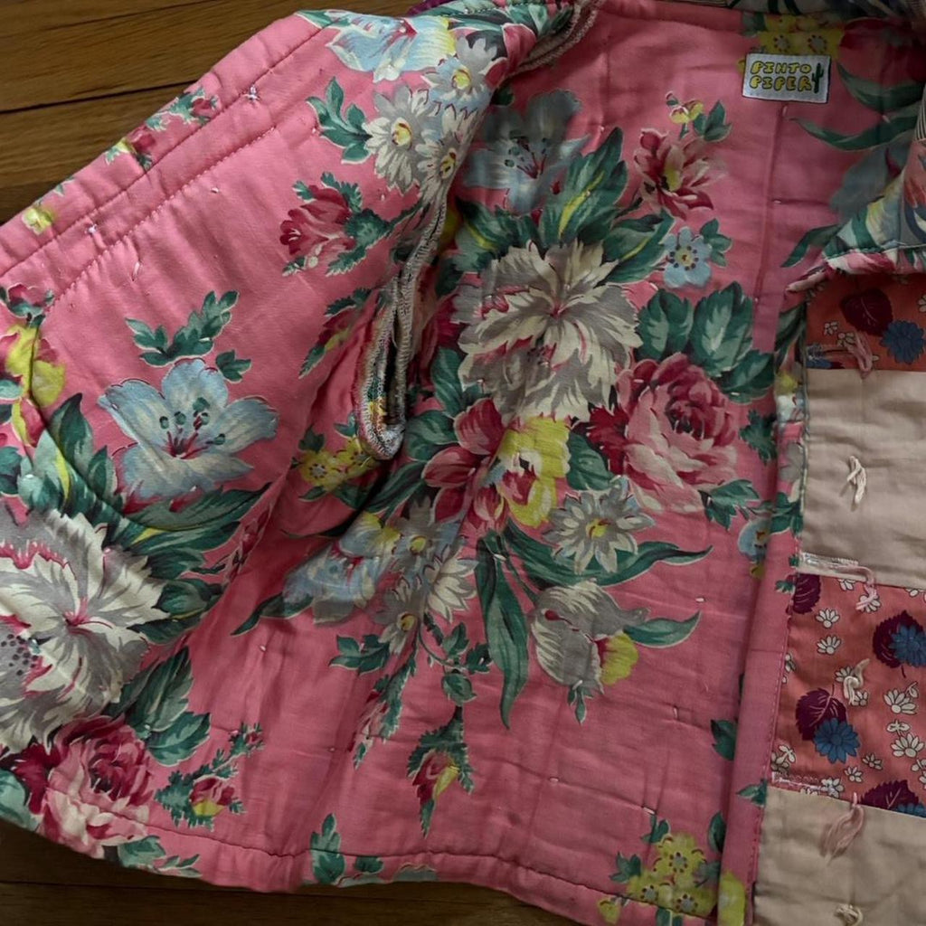 Cropped Quilt Jacket