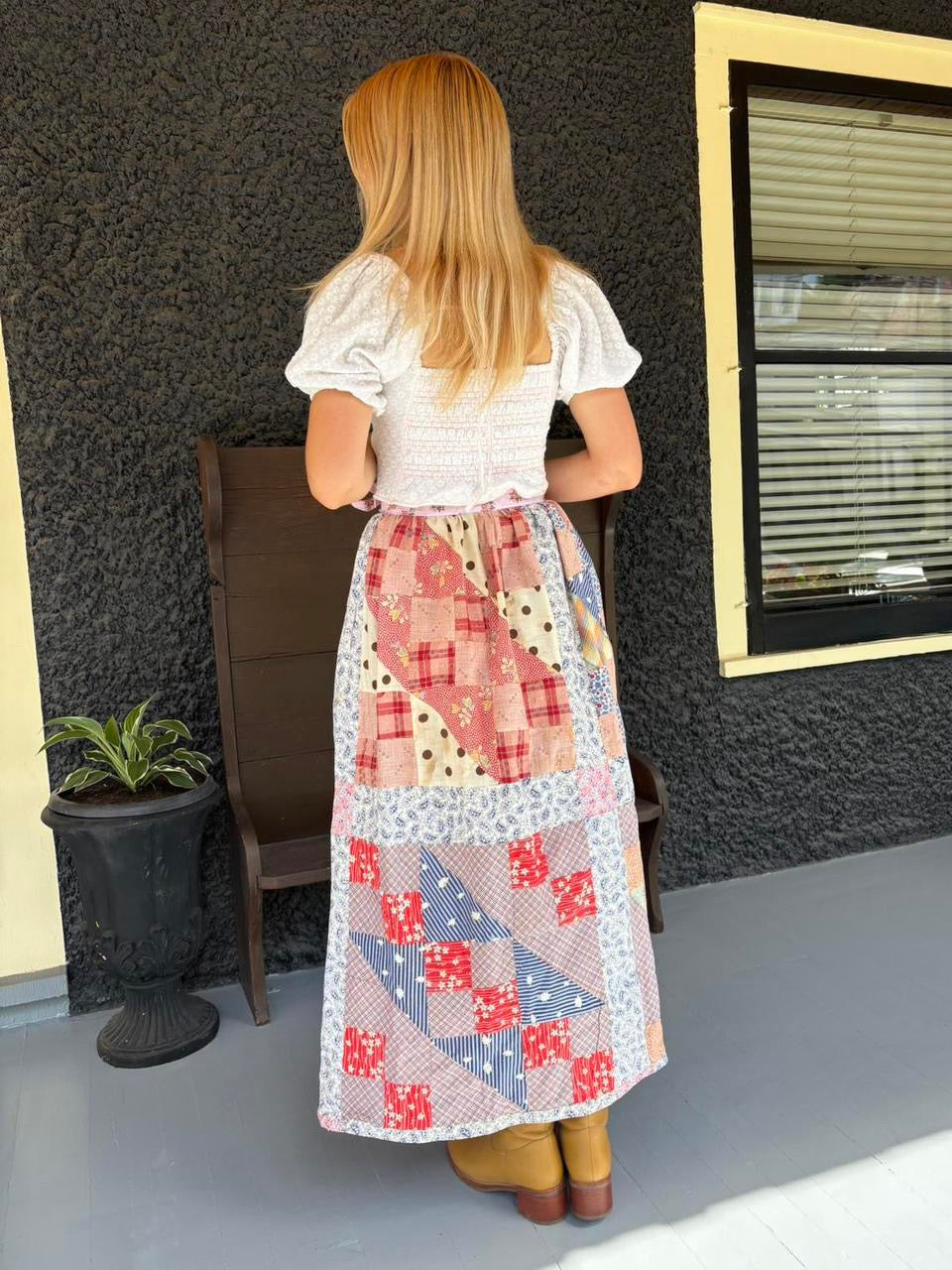 Quilt Wrap Skirt