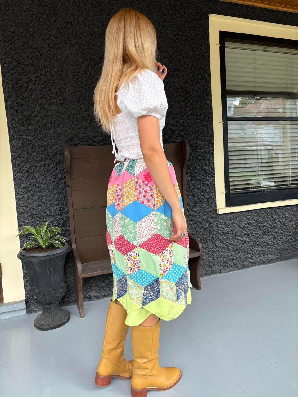 Quilt Wrap Skirt