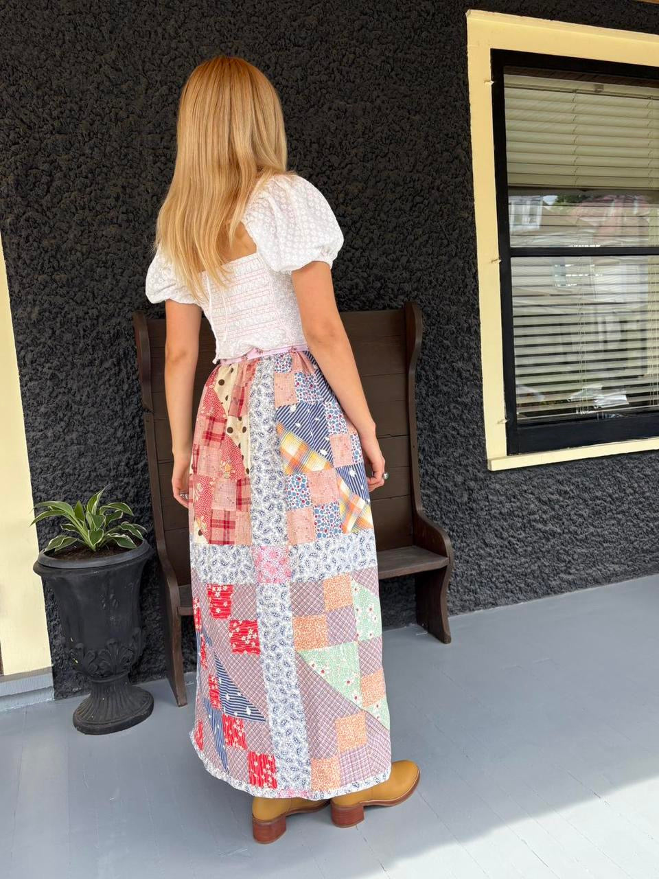 Quilt Wrap Skirt