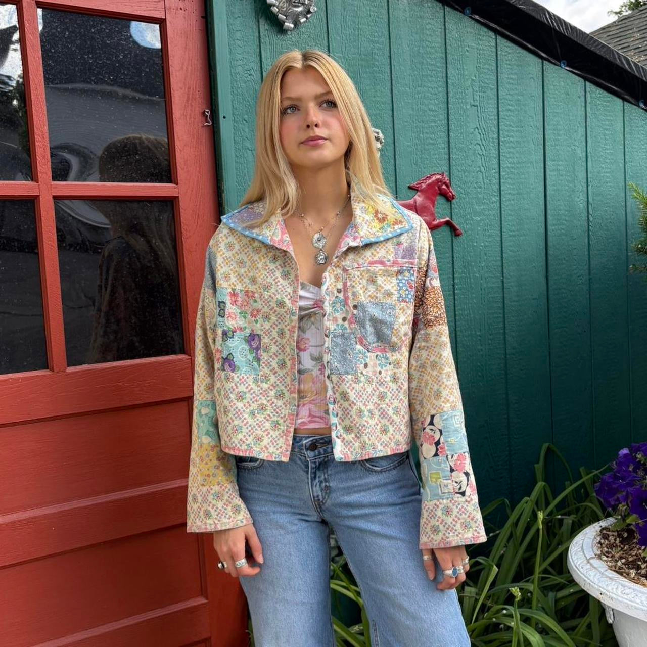 Feedsack Quilt Jacket