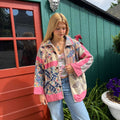 Pink Quilt Coat