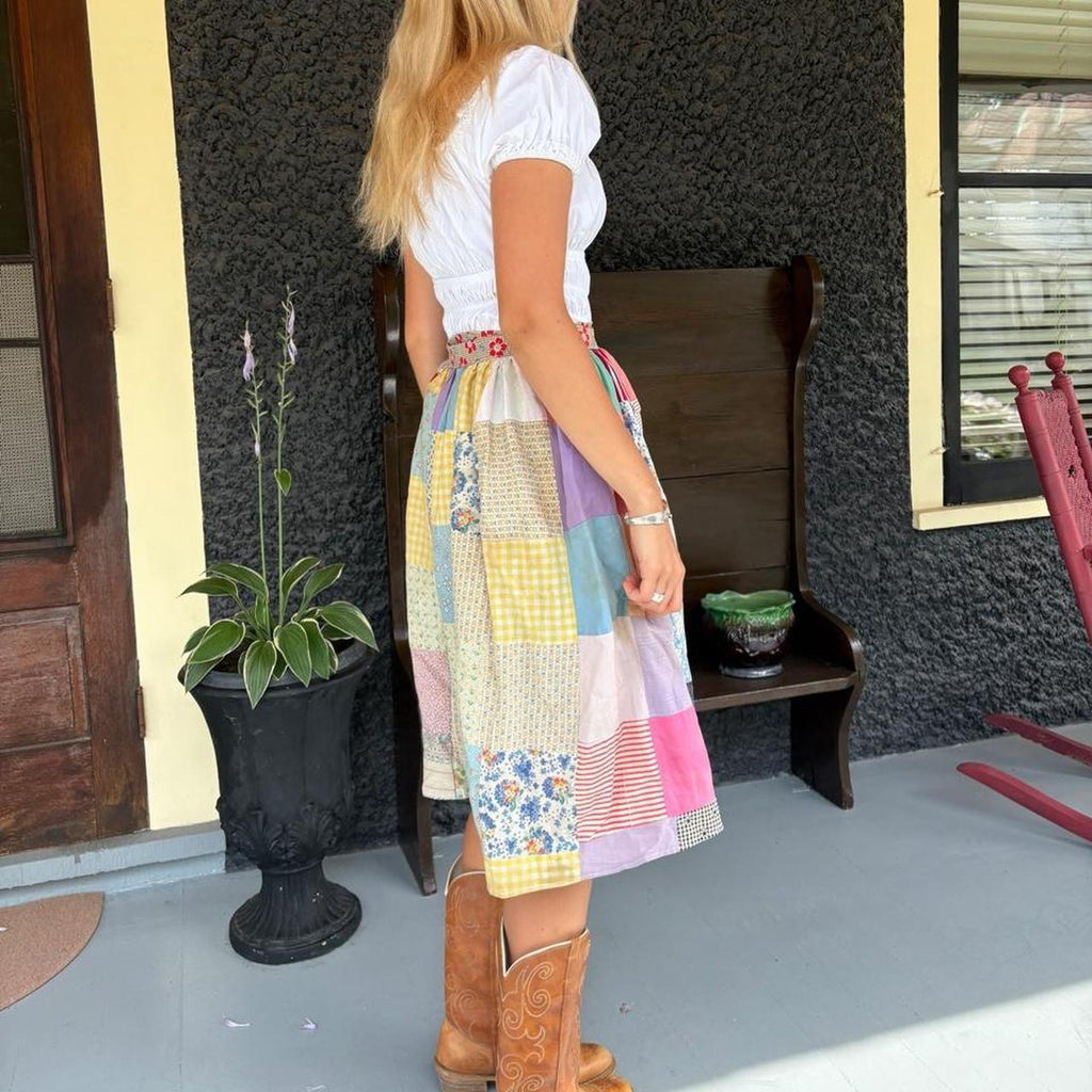 Quilt Wrap Skirt