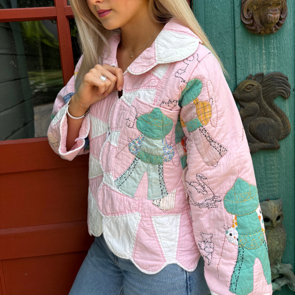 Pink Cowboy Quilt Jacket