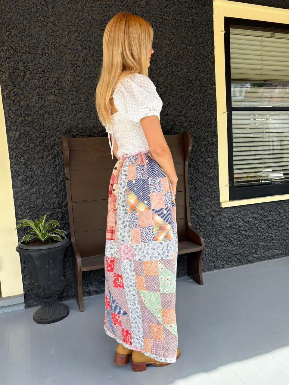 Quilt Wrap Skirt