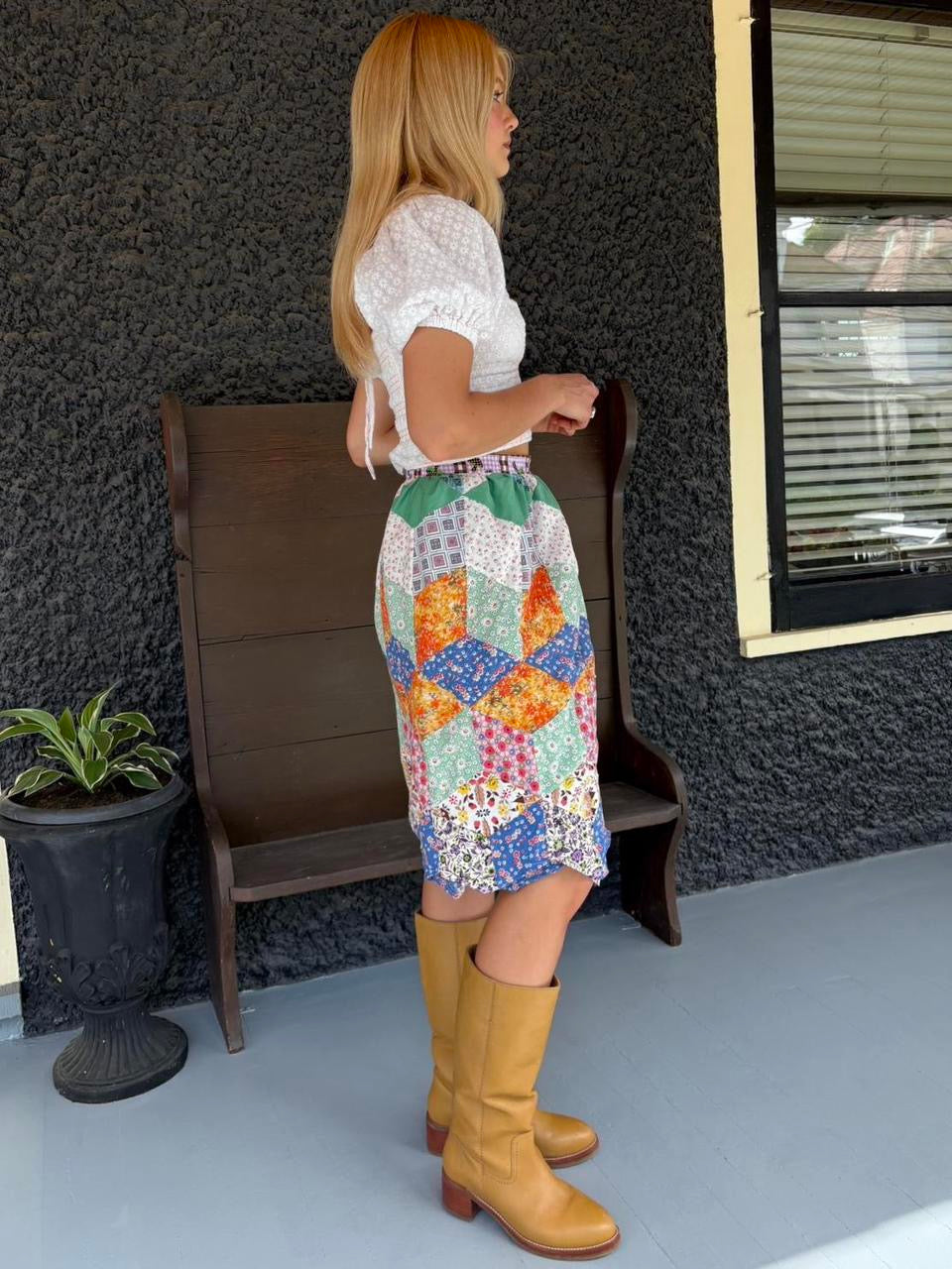 Quilt Wrap Skirt