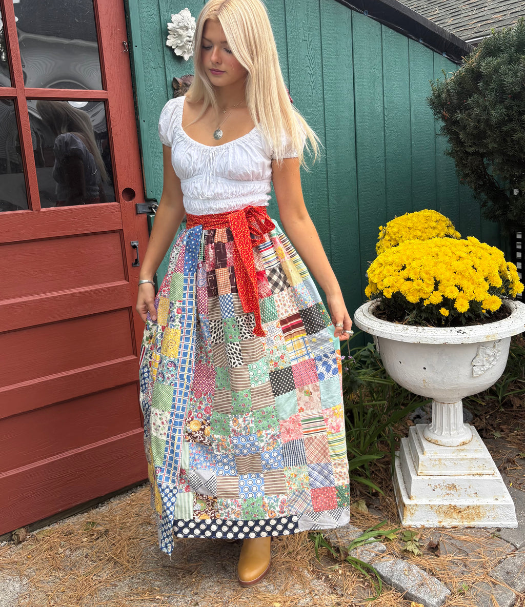 Quilt Wrap Skirt