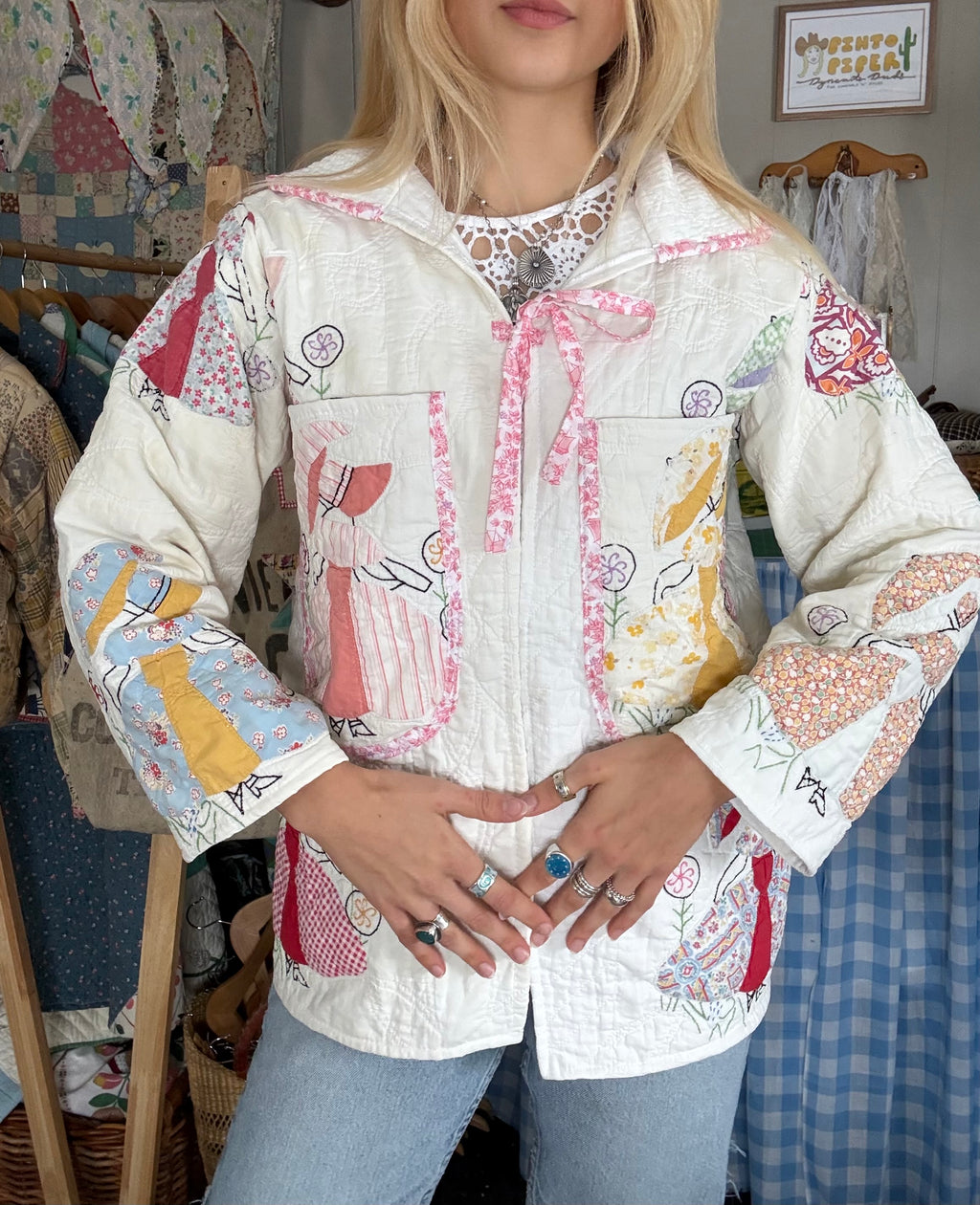 Sunbonnet Sue Quilt Jacket