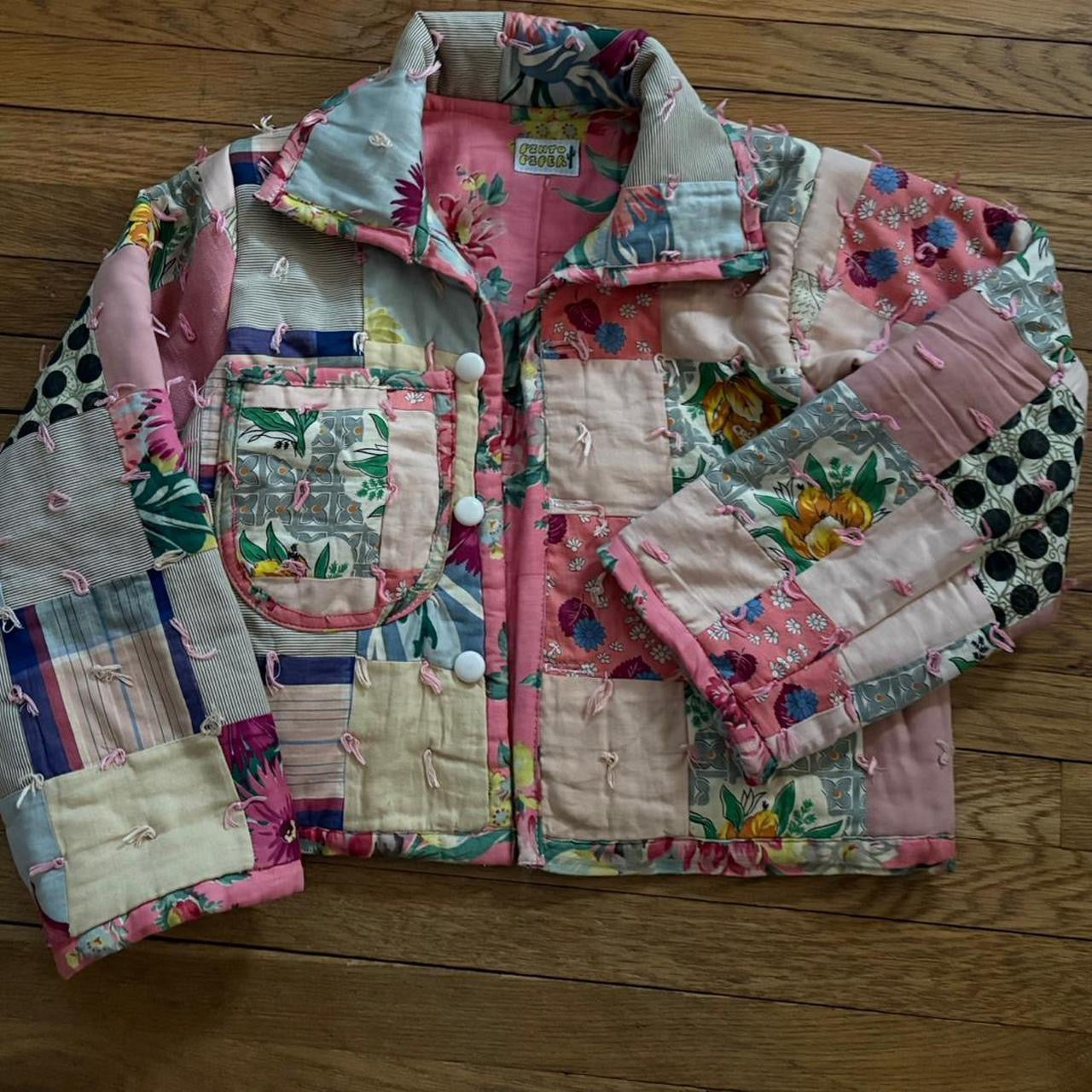 Cropped Quilt Jacket