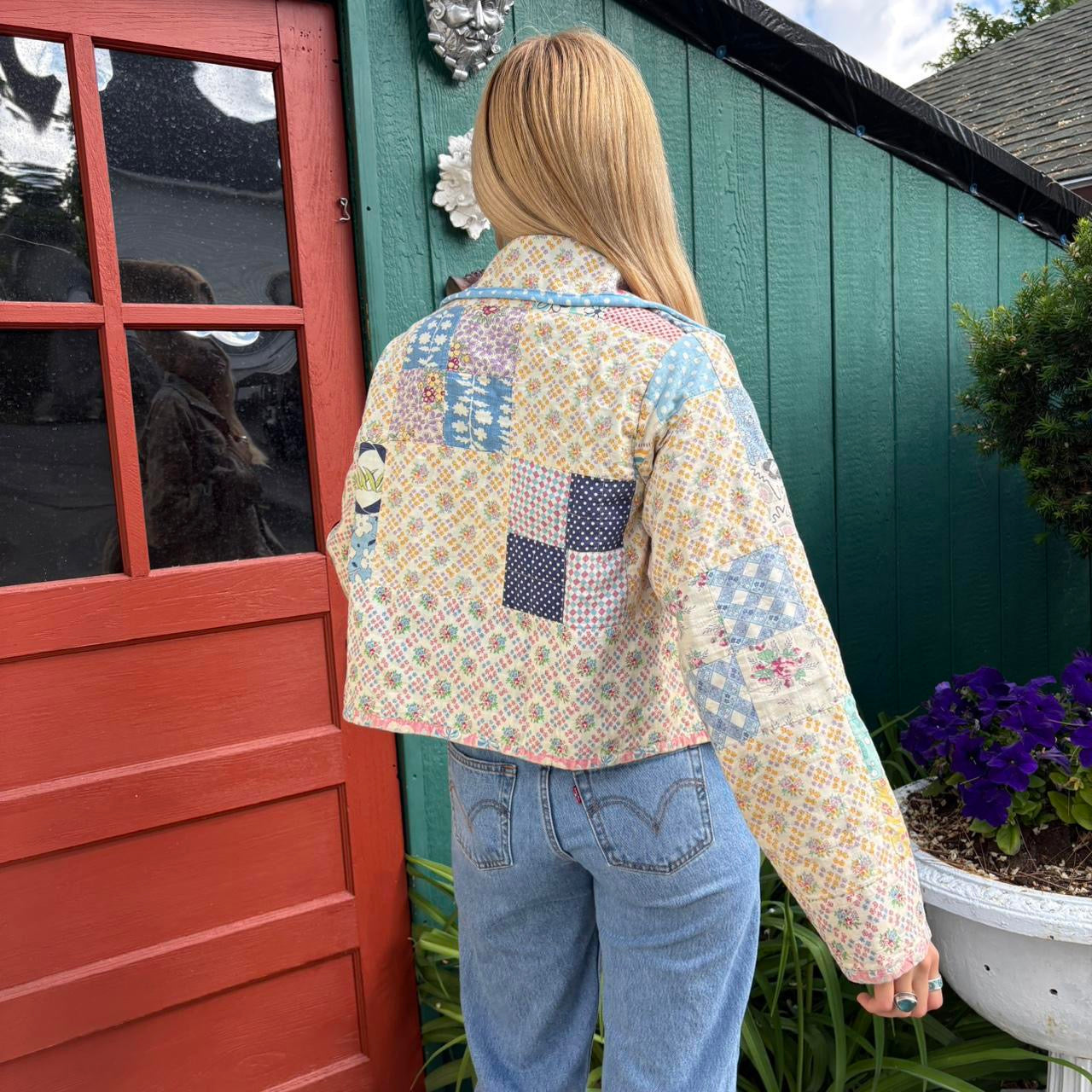 Feedsack Quilt Jacket