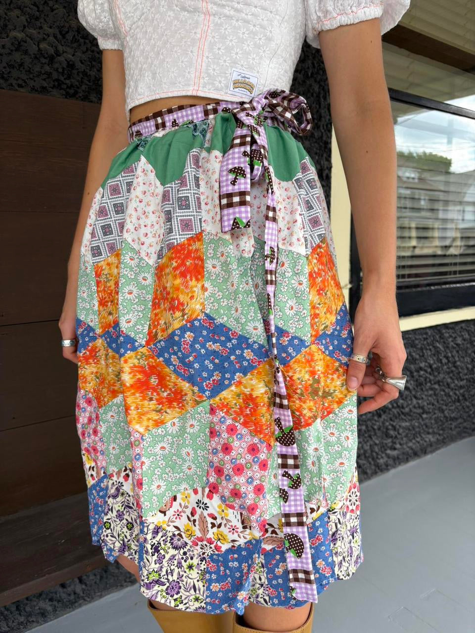 Quilt Wrap Skirt