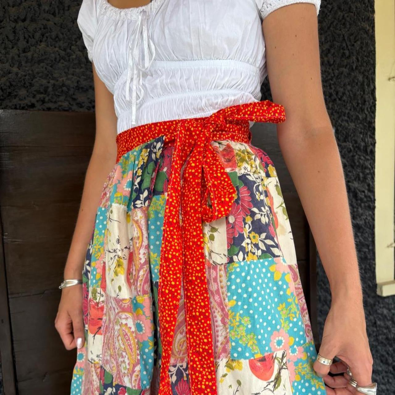 Quilt Wrap Skirt