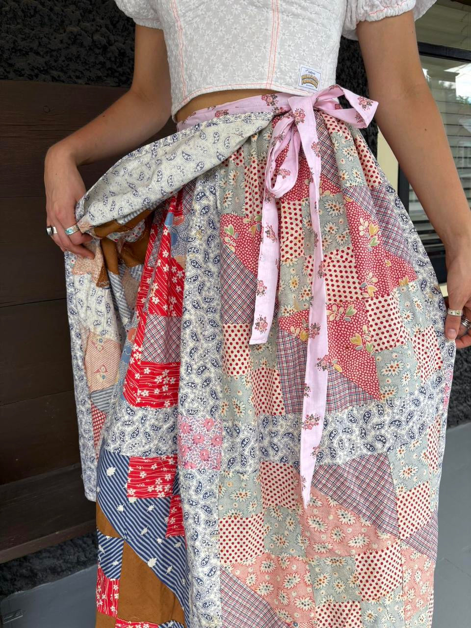 Quilt Wrap Skirt