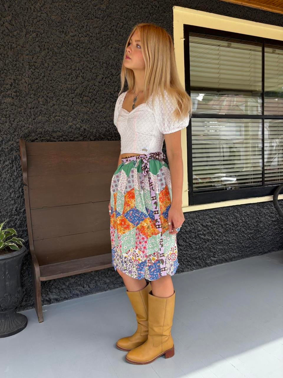 Quilt Wrap Skirt