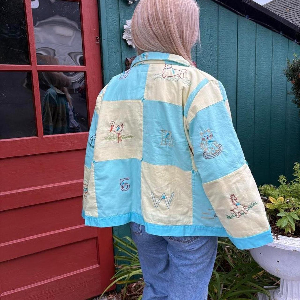 Embroidered Quilt Jacket