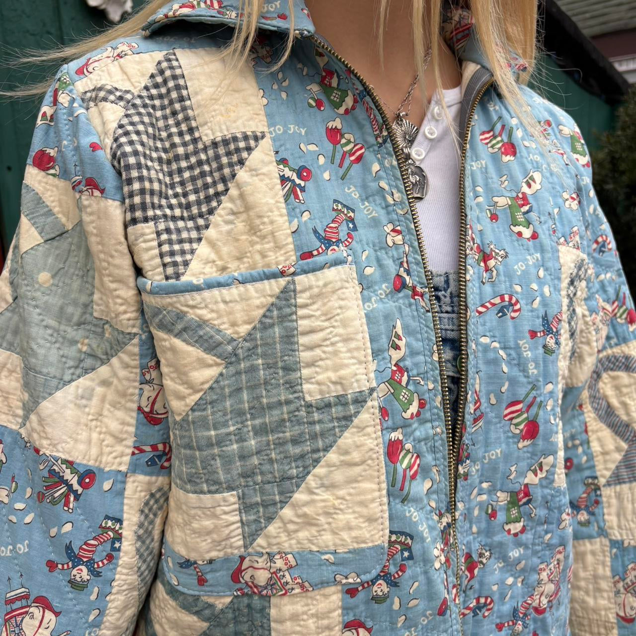 Basket Quilt Coat
