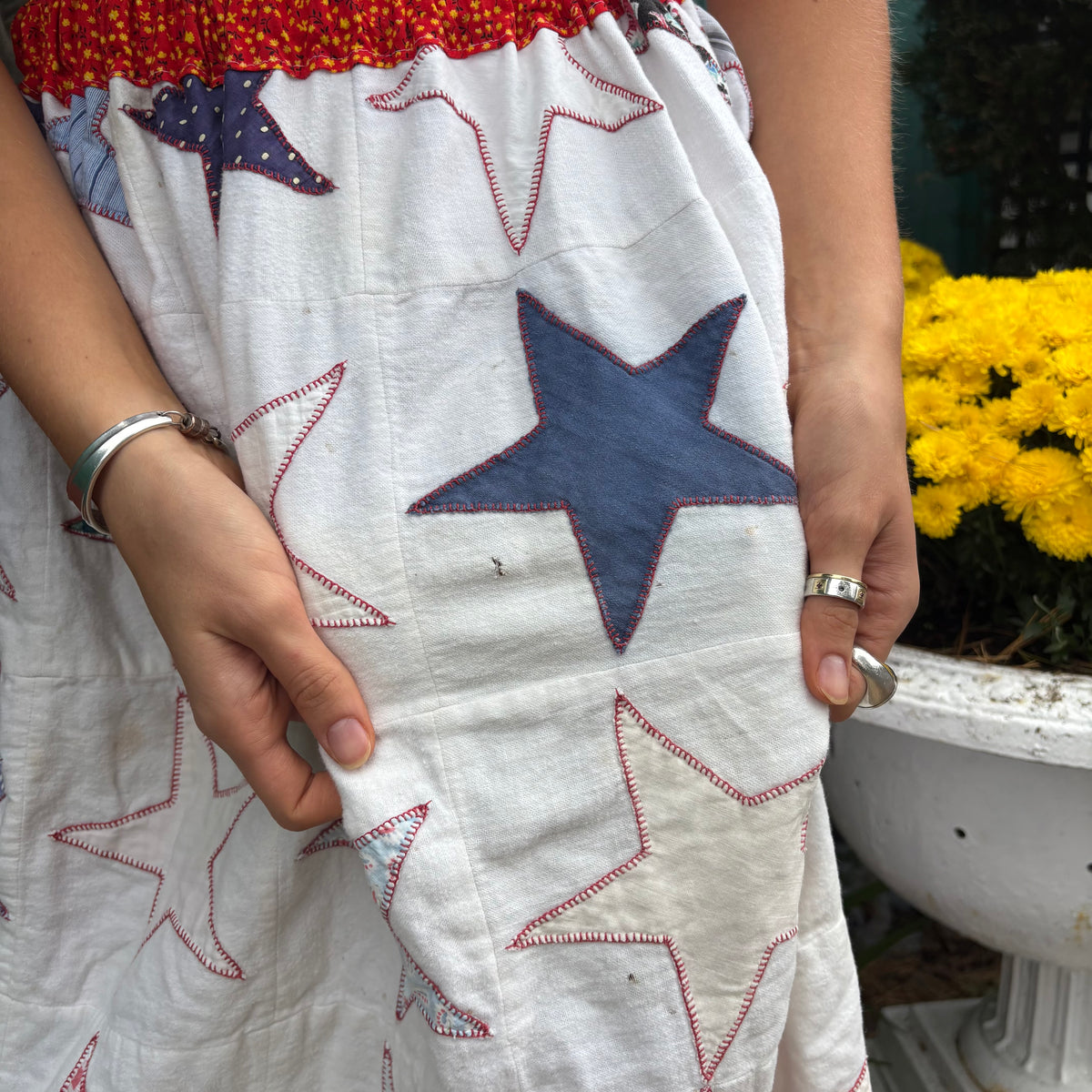 Star Quilt Skirt