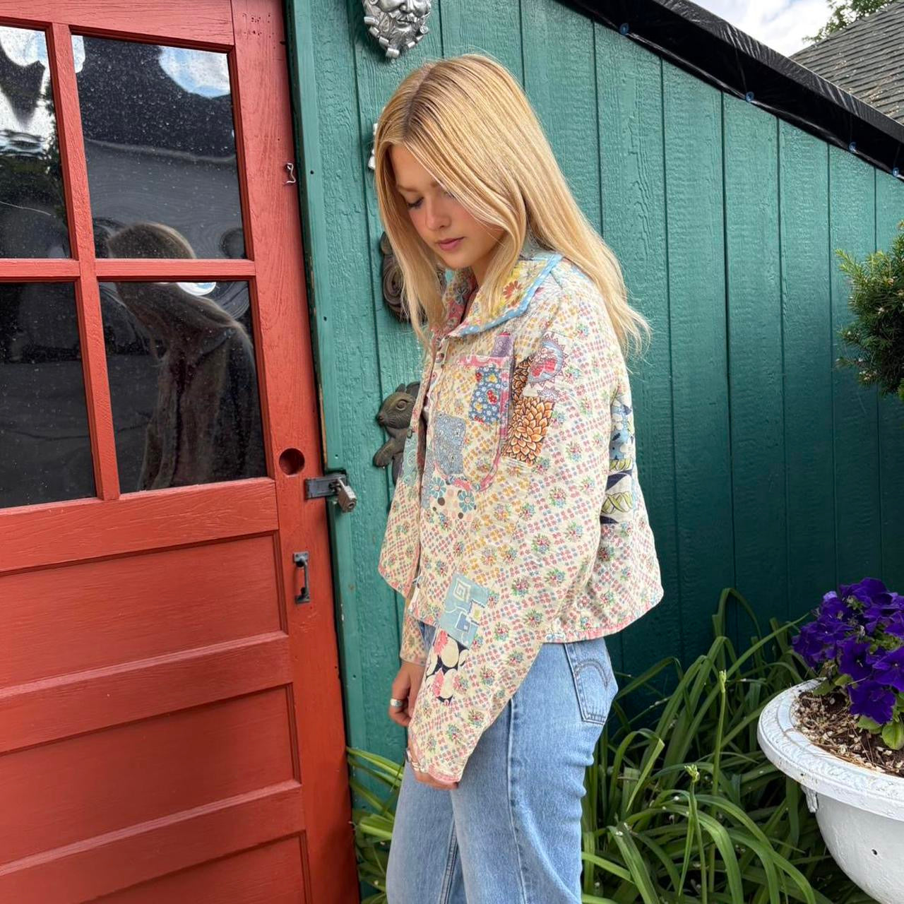 Feedsack Quilt Jacket