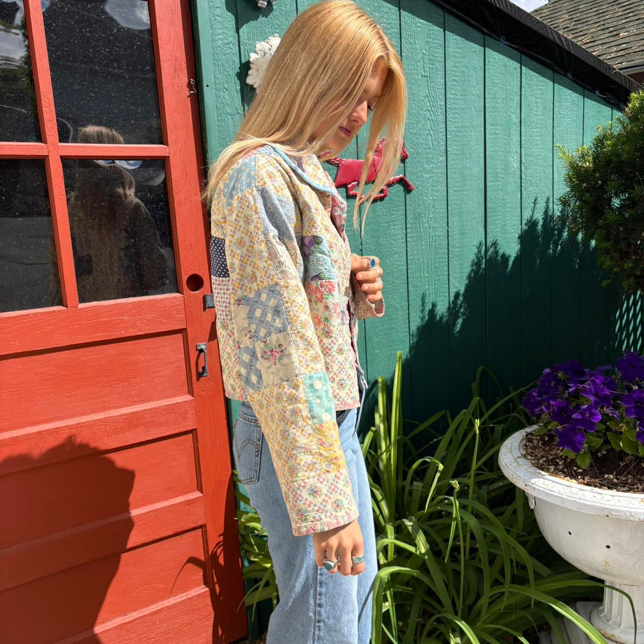Feedsack Quilt Jacket