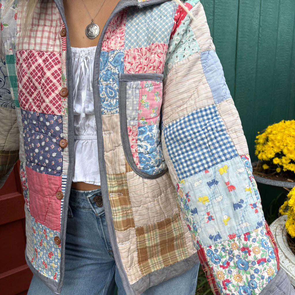 Patchwork Quilt Coat