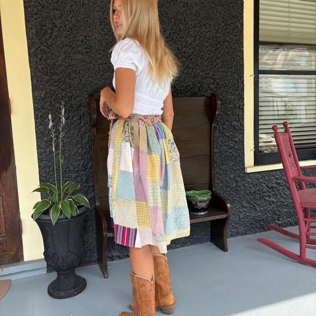 Quilt Wrap Skirt