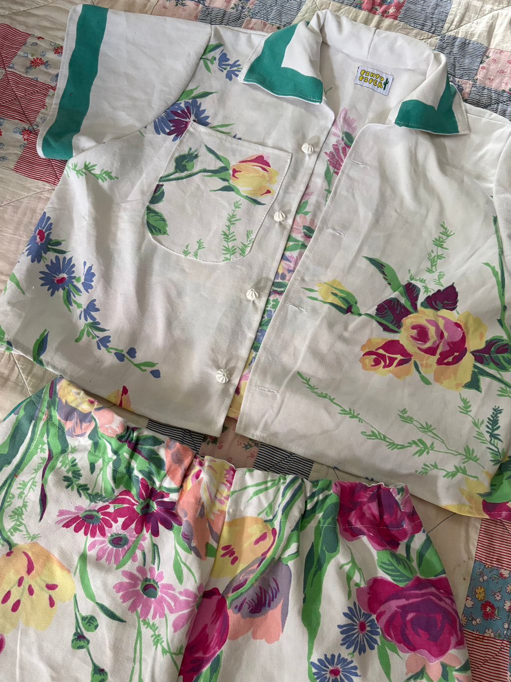 Floral Camp Shirt Play Set