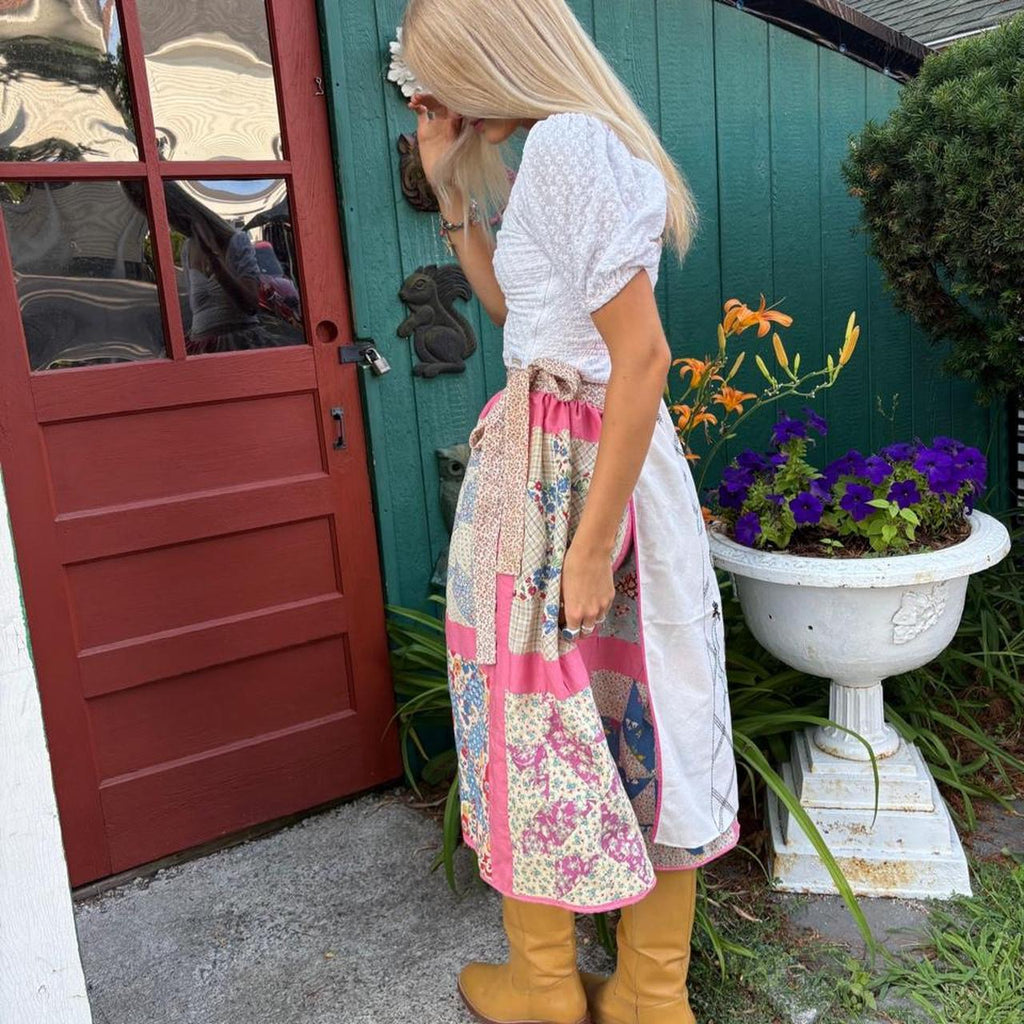 Rabbit Quilt Wrap Skirt