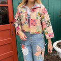 Cropped Quilt Jacket