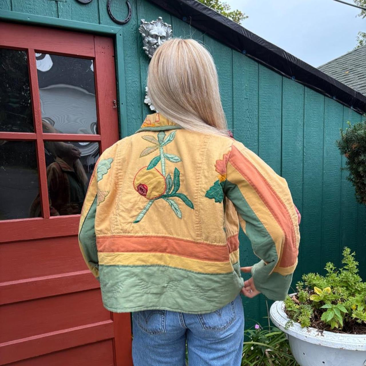 Harvest Appliqué Quilt Jacket
