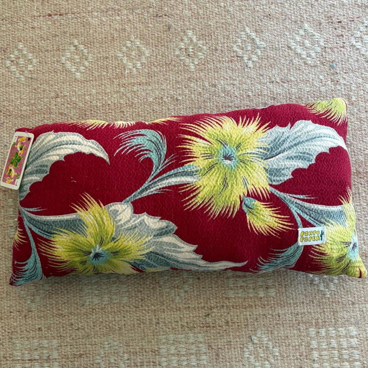 Cowboy Barkcloth Pillow