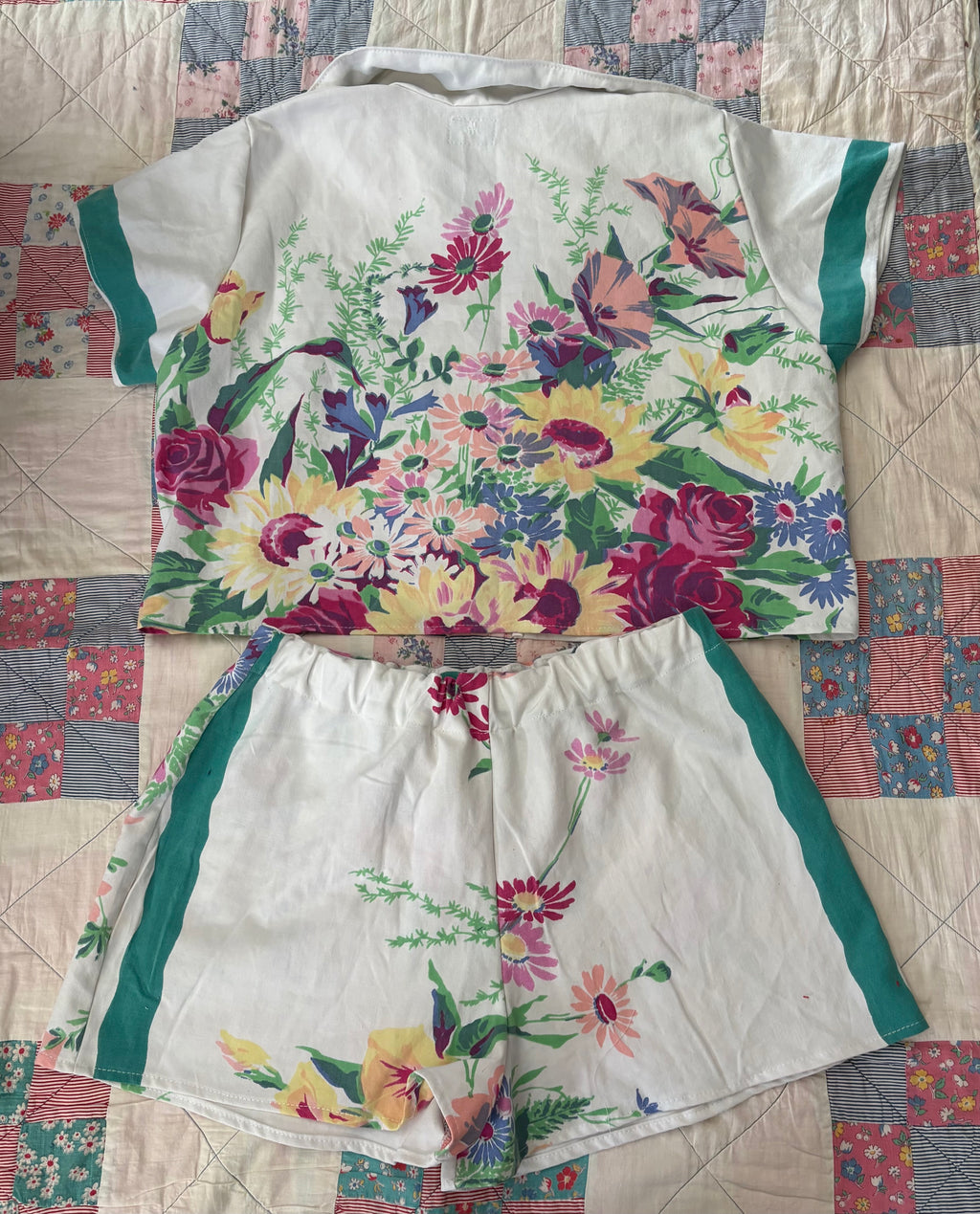 Floral Camp Shirt Play Set