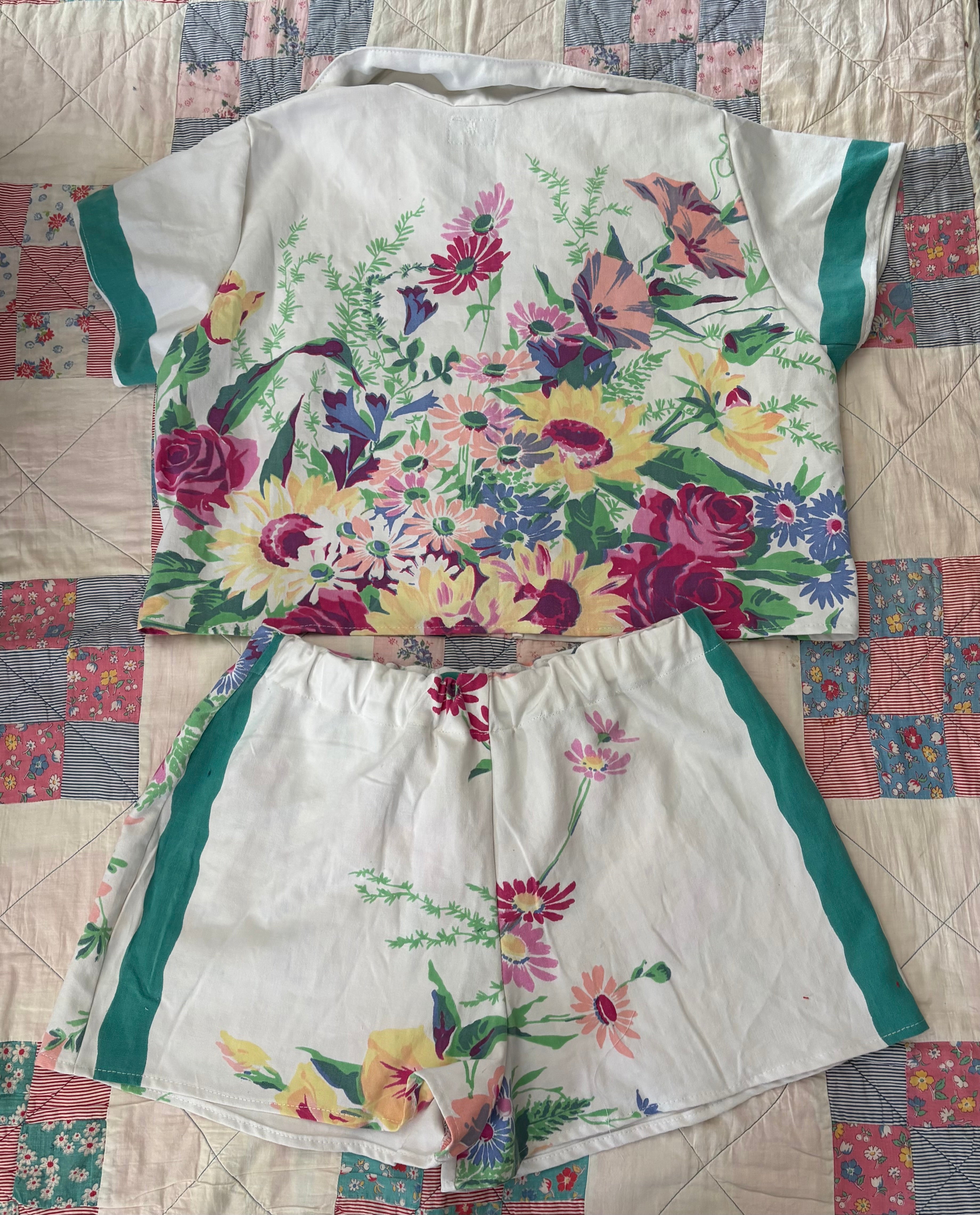 Floral Camp Shirt Play Set