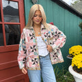 Pink Pinwheel Quilt Coat