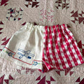 Gingham Fork And Spoon Shorts