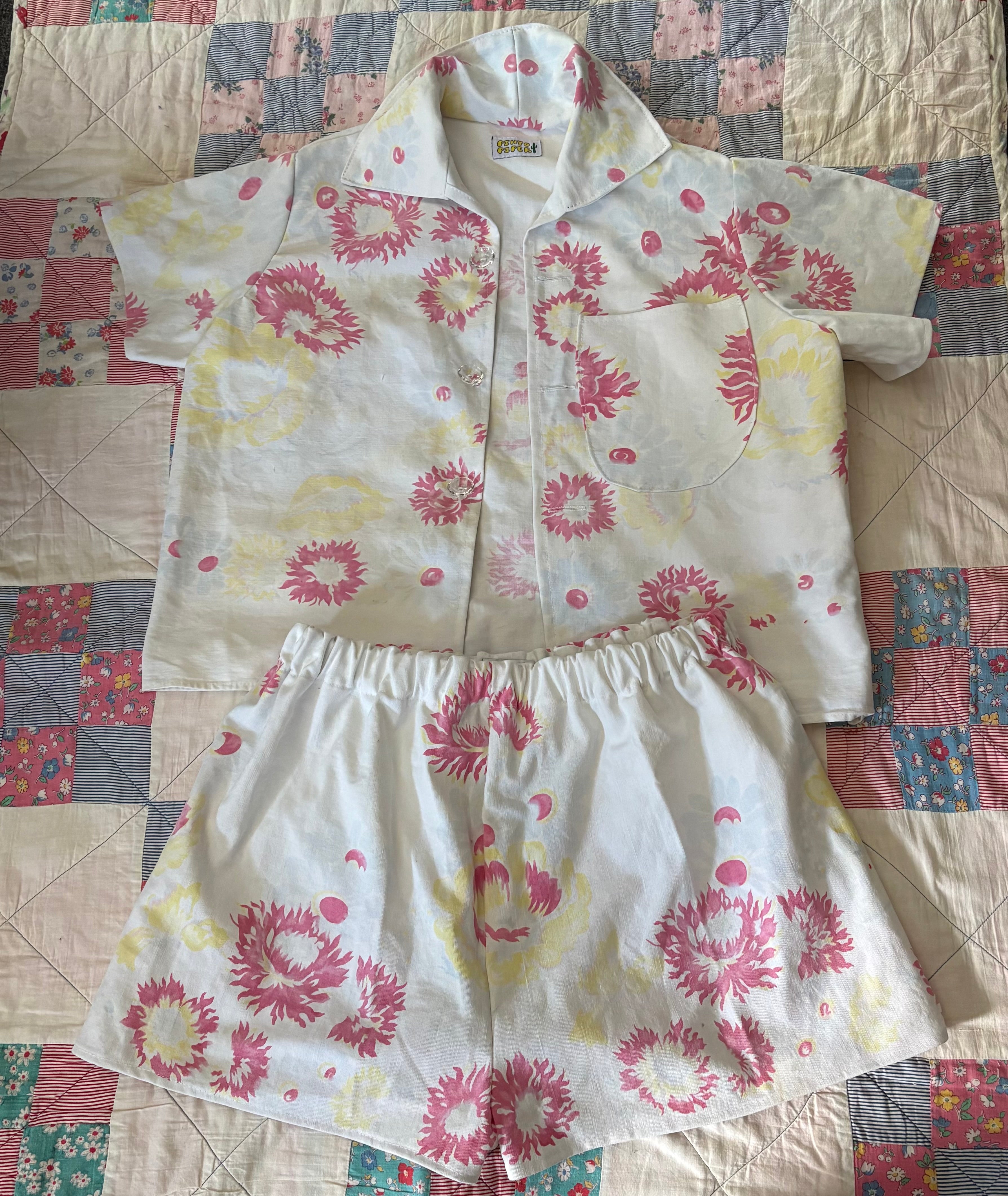 Floral Camp Shirt Play Set