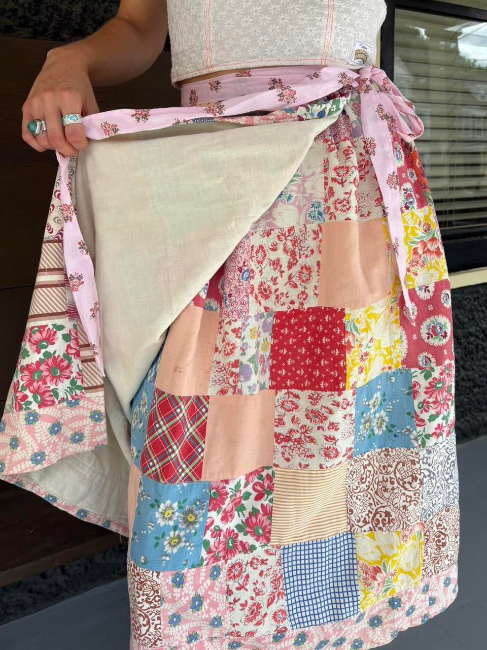Quilt Wrap Skirt