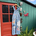Patchwork Overalls