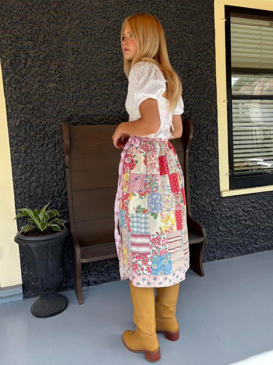 Quilt Wrap Skirt