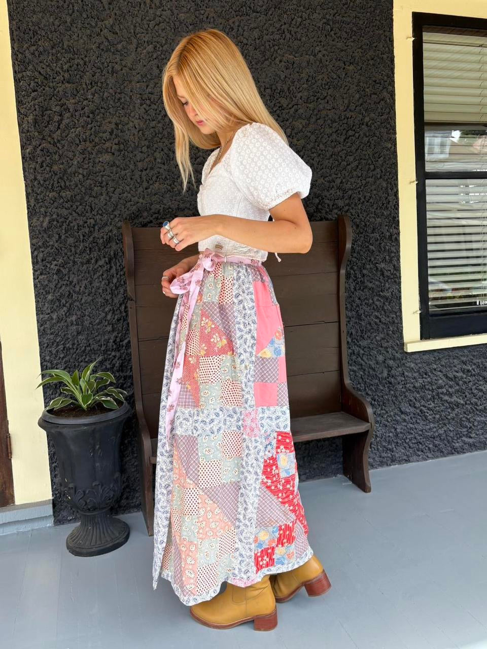 Quilt Wrap Skirt