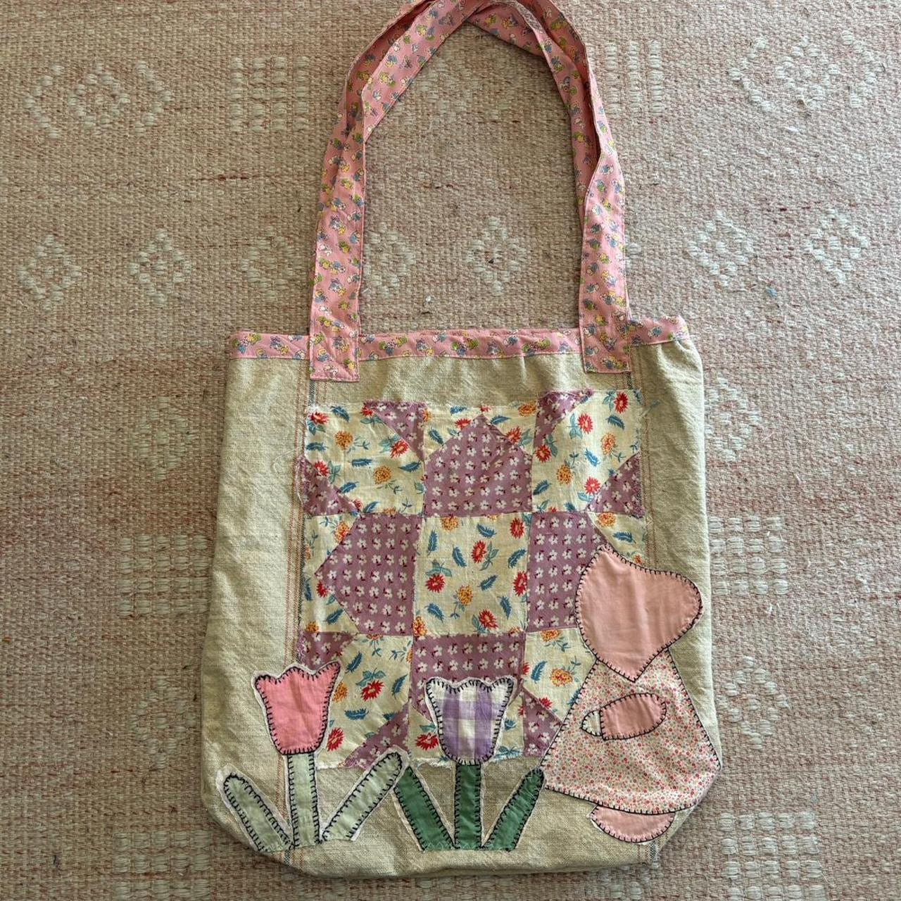 Feedsack Quilt Tote