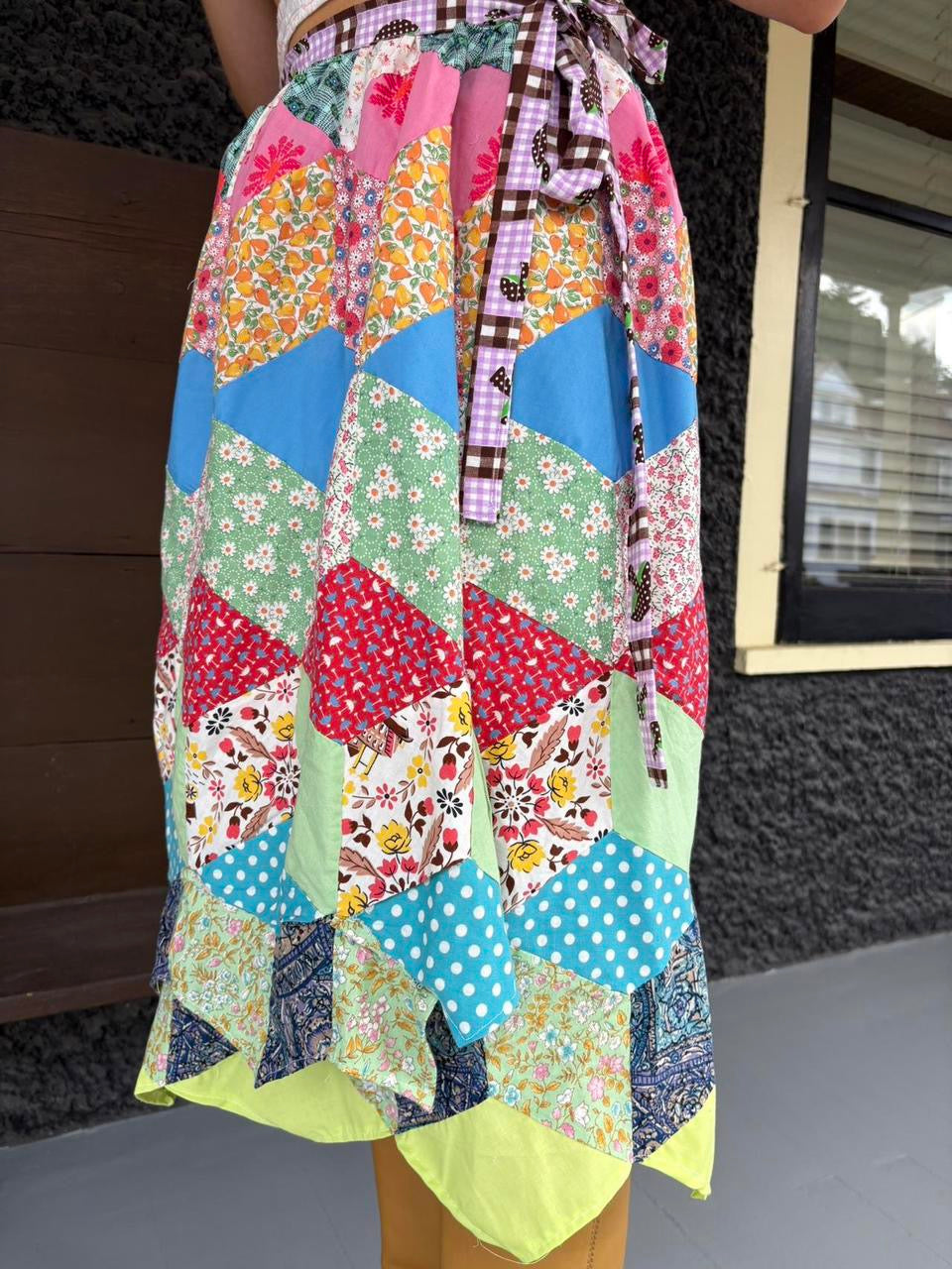 Quilt Wrap Skirt