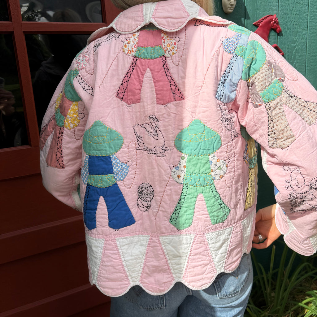 Pink Cowboy Quilt Jacket
