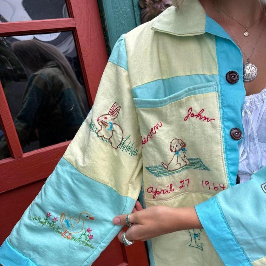 Embroidered Quilt Jacket
