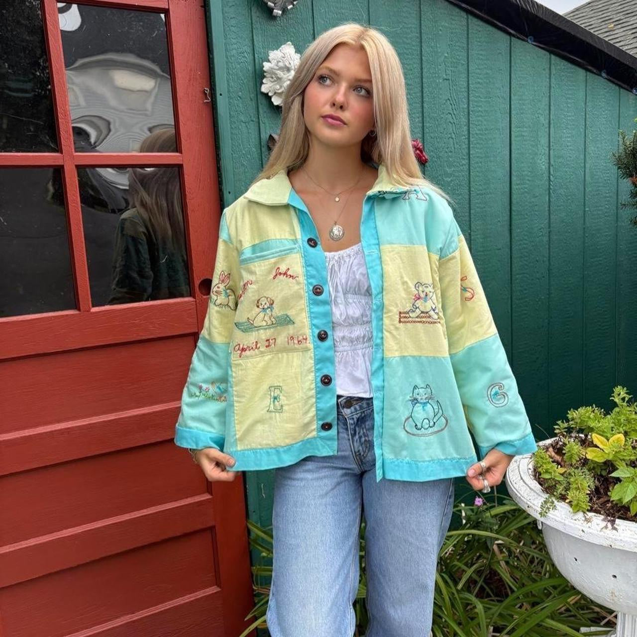Embroidered Quilt Jacket